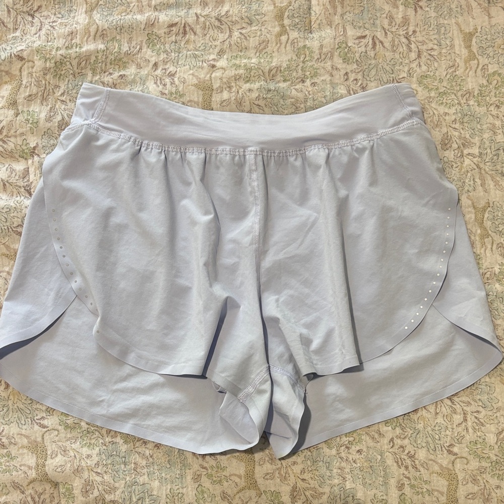 lululemon athletica Light Gray Athletic Shorts